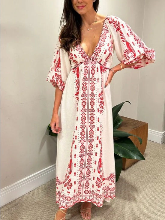 FARM Rio Dresses & Skirts - Farm Rio Max Floral Dress